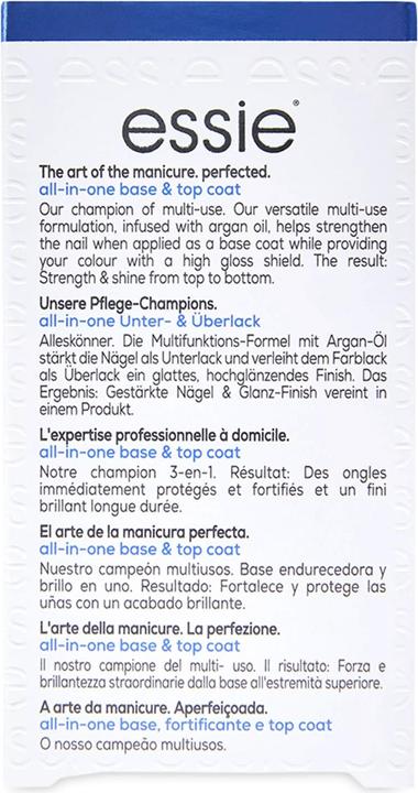Immagine prodotto Essie Cura delle unghie (1 tutto in uno, Smalto per unghie effetto gel)