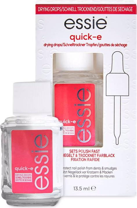 Actual product image Essie Quick-e drying drops (Transparent, Top coat)