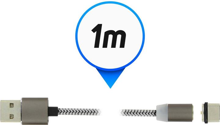 Produktbild Avizar Magnetisches USB-C Kabel (0.10 m, USB 3.2 Gen 1)