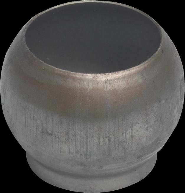 Image du produit Bevo Kugel Stahl 108 mm M-Teil Bauer x Stumpfschweissung Typ Bauer S1