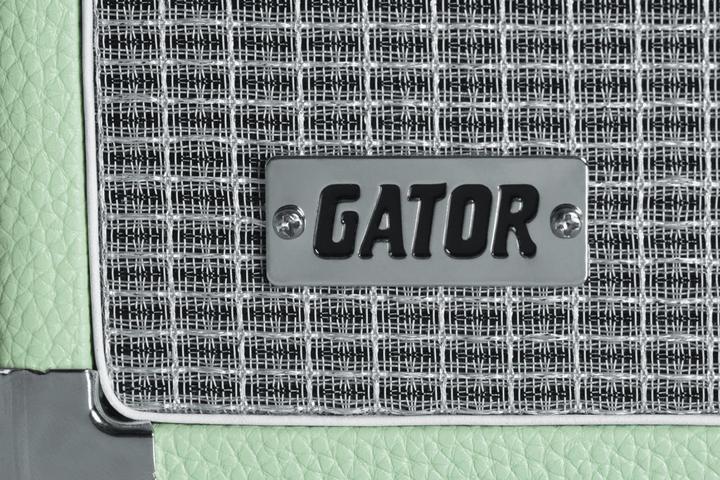 Produktbild Gator Cases GR-RETRORACK-3SG Retro Rack Vintage Amp Vibe Rack Case 3U Seafoam Green (Zubehör)