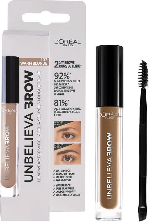 Produktbild L'Oréal Paris Unbelieva Brow (103 Warm Blonde)
