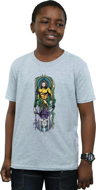 Actual product image Boys Aquaman Ocean Master T-Shirt (140, 146)