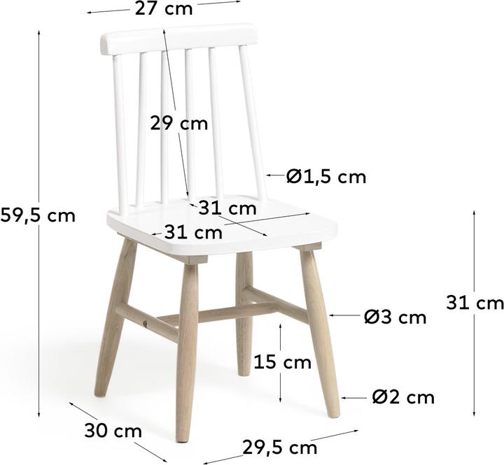 Actual product image Kave Home Tressia (High chair)