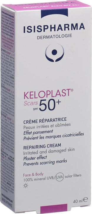 Actual product image Isispharma KELOPLAST SCARS SPF50+ (Suntan cream, SPF 50+, 40 ml)