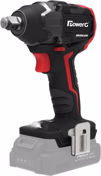 Image du produit PowerG Clé à chocs sans fil 20V sans batterie ni chargeur (Fonctionnement sur batterie)
