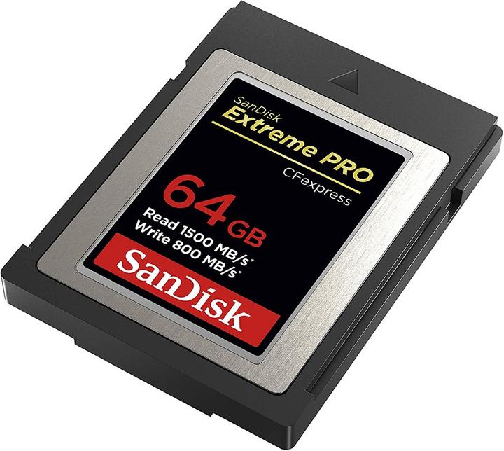 Actual product image SanDisk Extreme Pro (256 GB, CFexpress type B, U3, UHS-I)