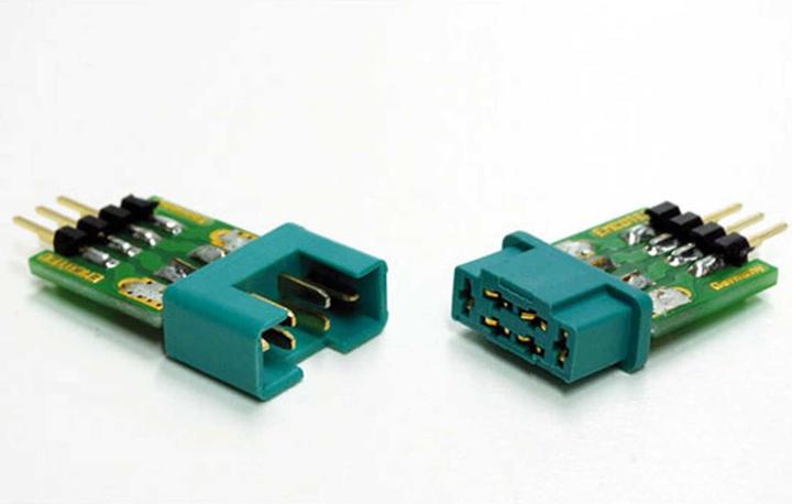 Actual product image Hacker MPX Connector with Male & Female Connector