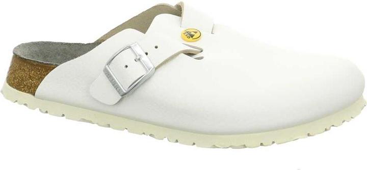 Birkenstock Boston ESD Cuir naturel Étroit (37)