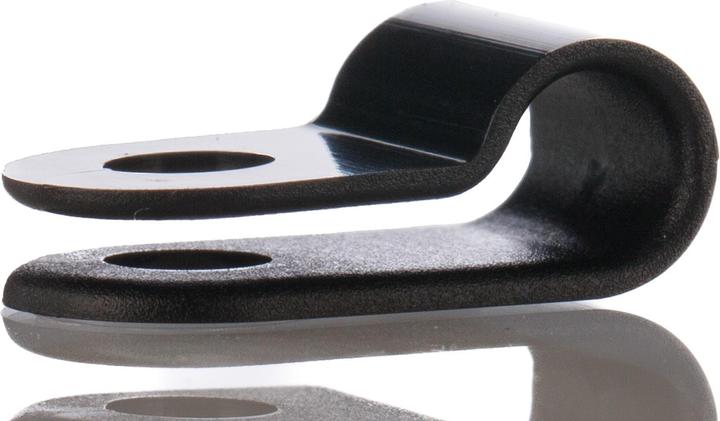 Productafbeelding HellermannTyton Zwart Nylon 6,6 P Clip 6,5mm