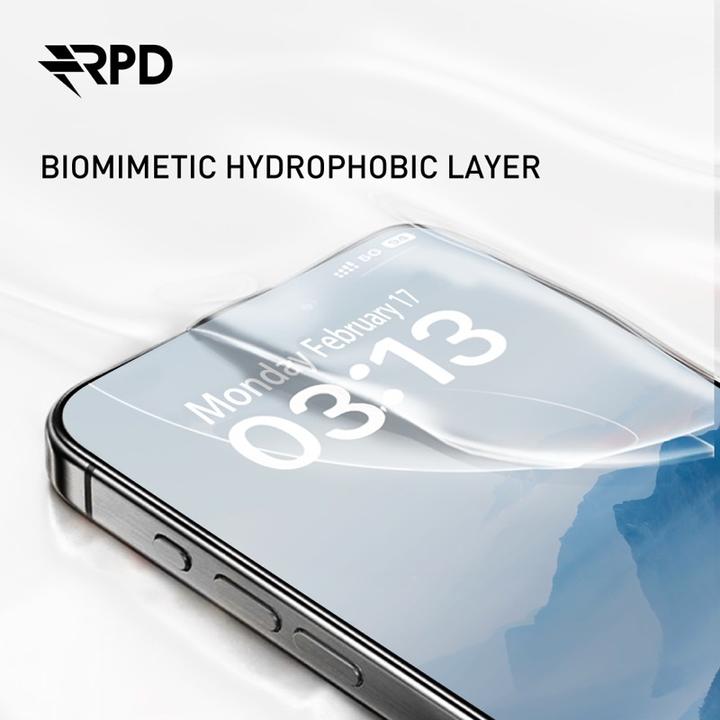 Image du produit RPD iPhone 16 Pro Max - SilkTouch Premium - Edge-to-Edge Tempered Glas / Panzerglas, Privacy (1 pièce(s), Apple iPhone 16 Pro Max)