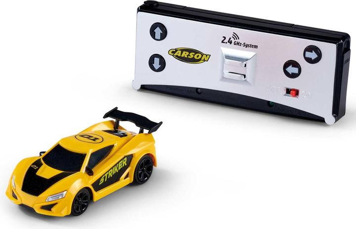 Produktbild Carson 1:60 Nano Racer Striker 2.4GHz gelb (RTR Ready-to-Run)