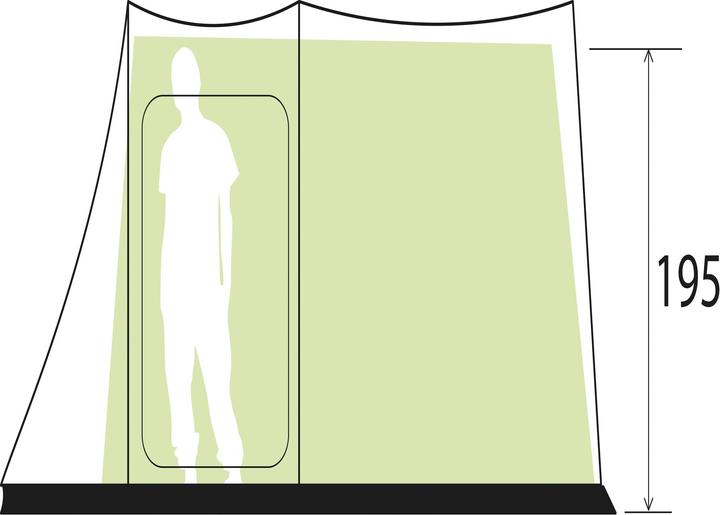 Actual product image Brunner Arqus Outdoor 5 (Tunnel tent, 16.50 kg, 5 persons)