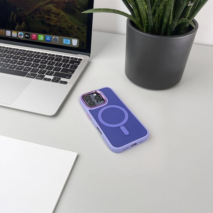 Image du produit Wozinsky Fashion Case MagSafe for Samsung Galaxy S25 - purple (Samsung Galaxy S25)