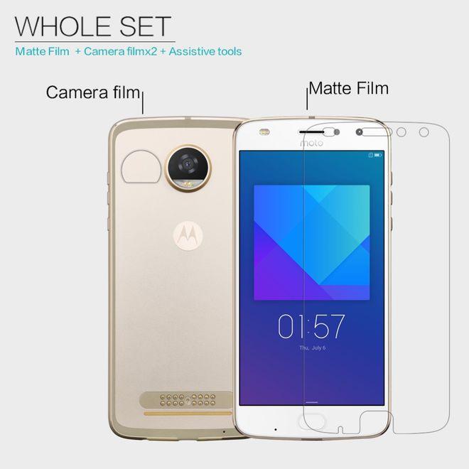Actual product image Nillkin Matte Series (1 Piece, Motorola Moto Z2 Play)
