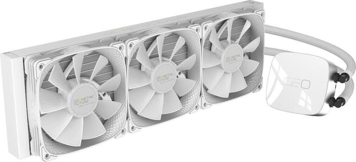 Actual product image Geometric Future Eskimo Junior Neon 360 AIO water cooling, ARGB - white, 360mm