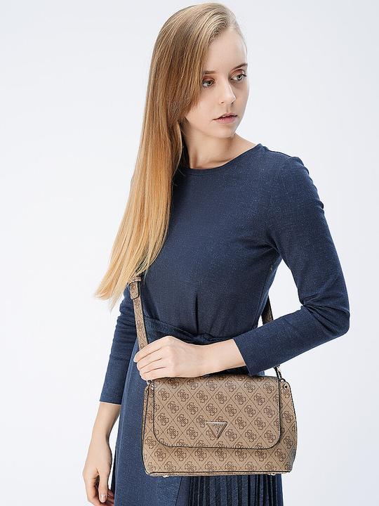 Produktbild Guess Umhängetasche Meridian Flap Crossbody Logo