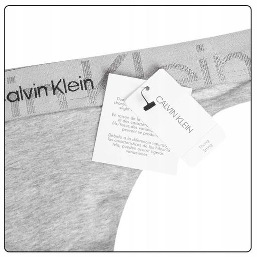 Immagine prodotto Calvin Klein Mutandine perizoma da donna, Grigio Heather, S (S)