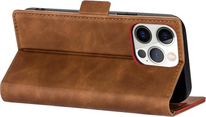 Actual product image N.Bekus iPhone 14 Pro Max - Flip Case Cover brown (Apple iPhone 14 Pro Max)