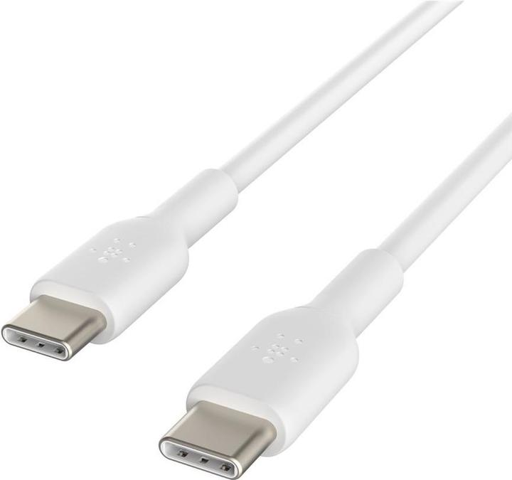 Produktbild Belkin USB-C to USB-C PVC White 1m Twin Pack (1 m, USB 2.0)