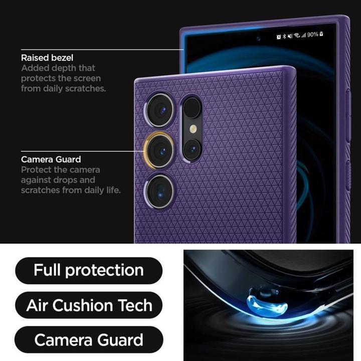 Actual product image Spigen Liquid Air (Samsung Galaxy S24 Ultra)