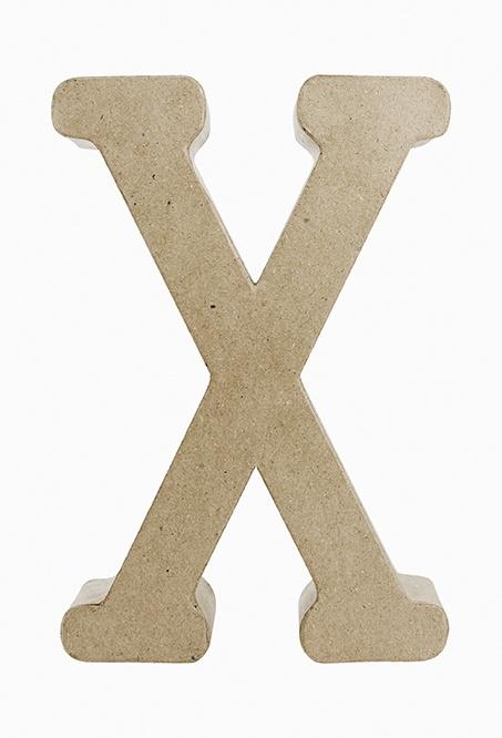 Produktbild Décopatch Papp-Buchstaben X 30 cm