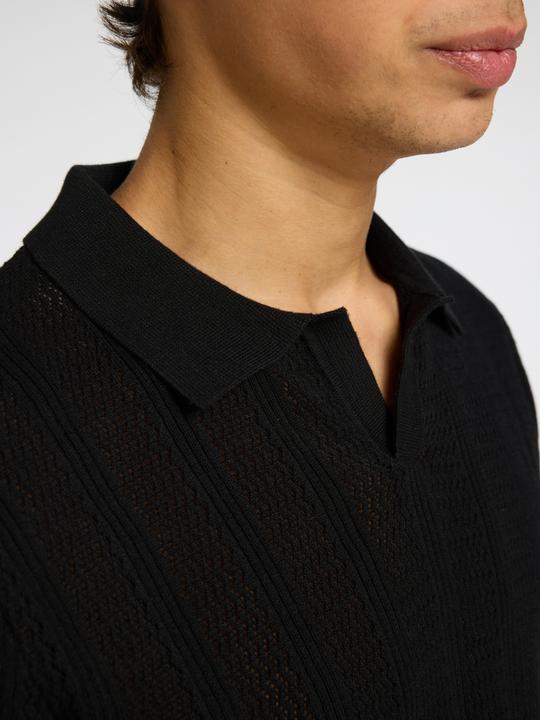 Produktbild Selected Homme 100% Baumwoll Polohemd aus Strick (M)