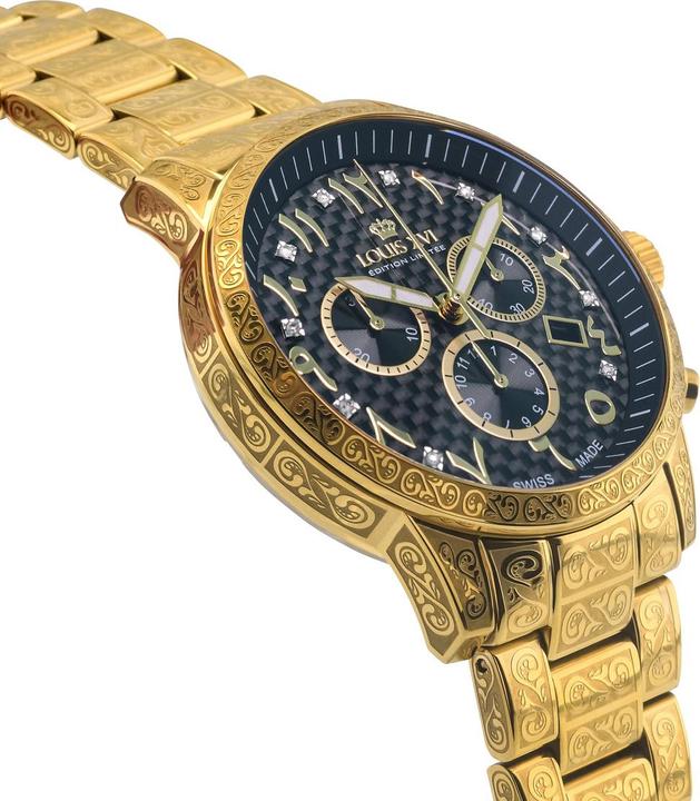 Image du produit Louis XVI LXVI1094 Palais Royale Arabic (Montre analogique, Swiss Made, Chronographe, 43 mm)
