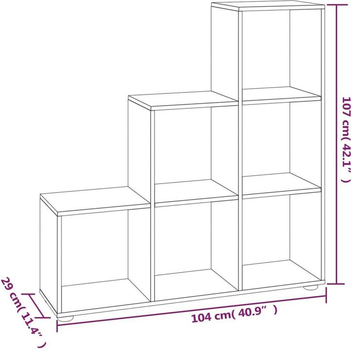 Actual product image VidaXL Roberto (104 x 29 x 107 cm)