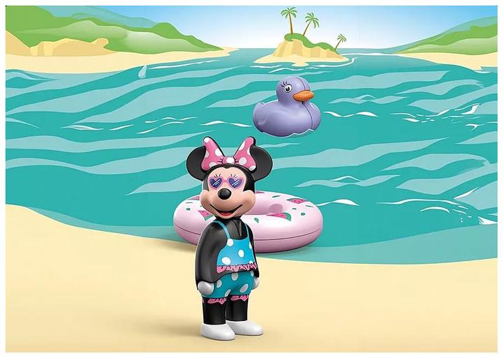 Actual product image Playmobil 71706 Playm. 1.2.3 & Disney: Minnie's beach house (71706, Playmobil Figures)