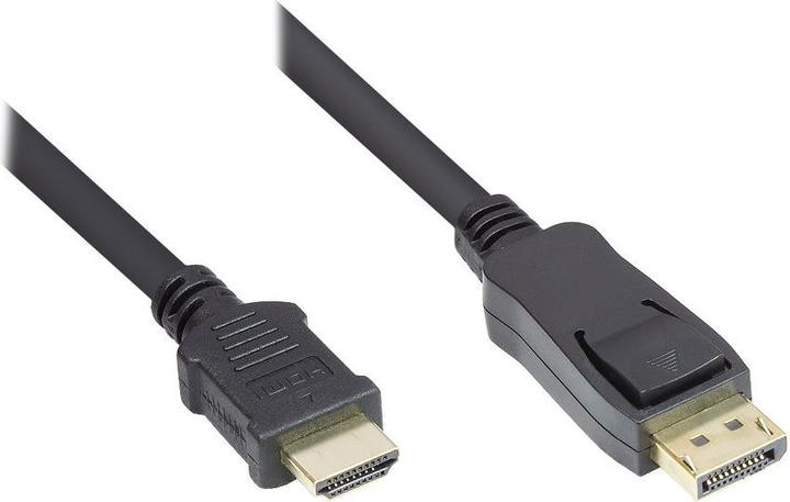 Produktbild Good Connections Anschlusskabel DisplayPort auf HDMI 5m, ® (5 m, HDMI)