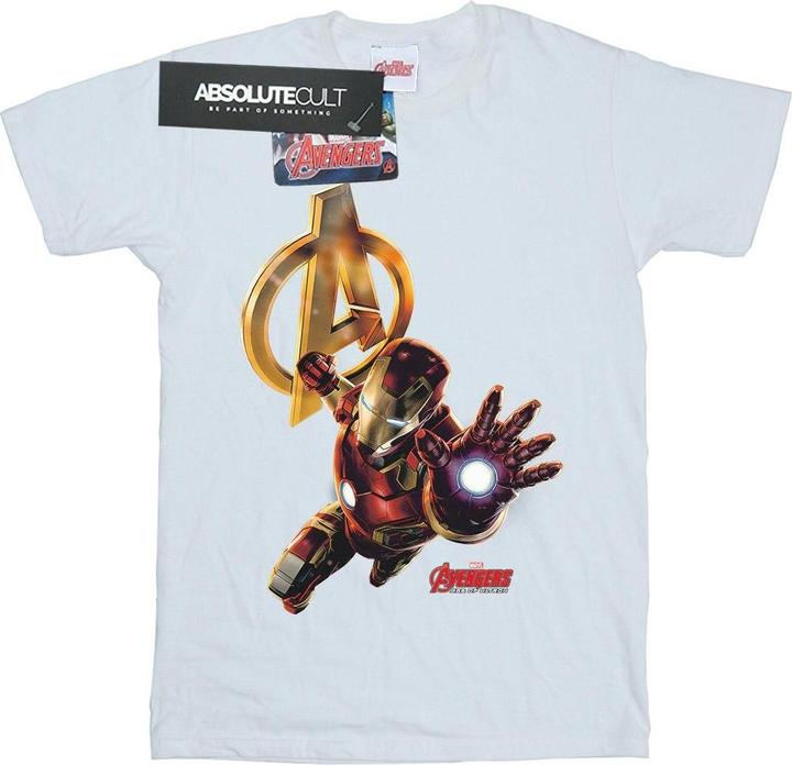 Immagine prodotto Iron Man Pose Maglietta Ragazzi (128)