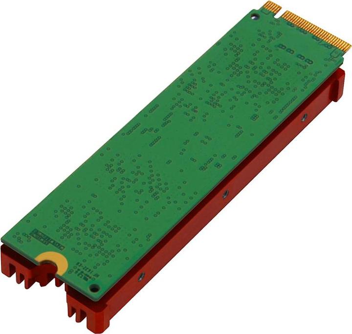 Actual product image Axagon CLR-M2 passive M.2 SSD heatsink - 2280, aluminum