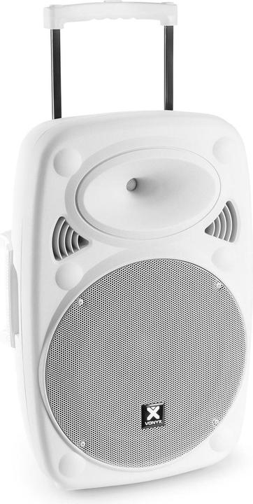 Actual product image Vonyx geluidsinstallatie - Verve46 - Bluetooth speaker met twee draadloze microfoons - 1000W - Wit (Active, 1x 1000 W)
