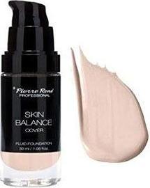 Produktbild Pierre Rene Professional PIERRE RENE Skin Balance Cover Fluid Foundation wodoodporny podkład kryjący 21 Porcelain 30ml