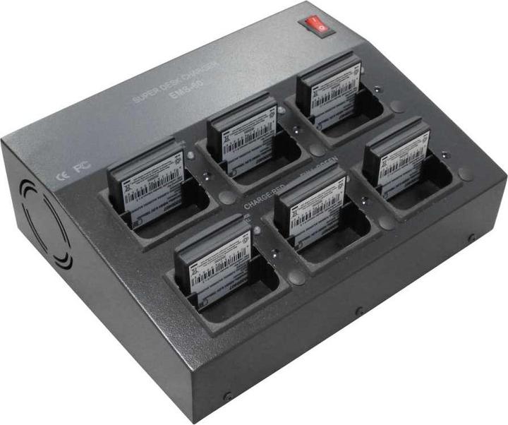 Actual product image XCell Profile charger for crane control batteries for up to 6 batteries simultaneously suitable for Autec