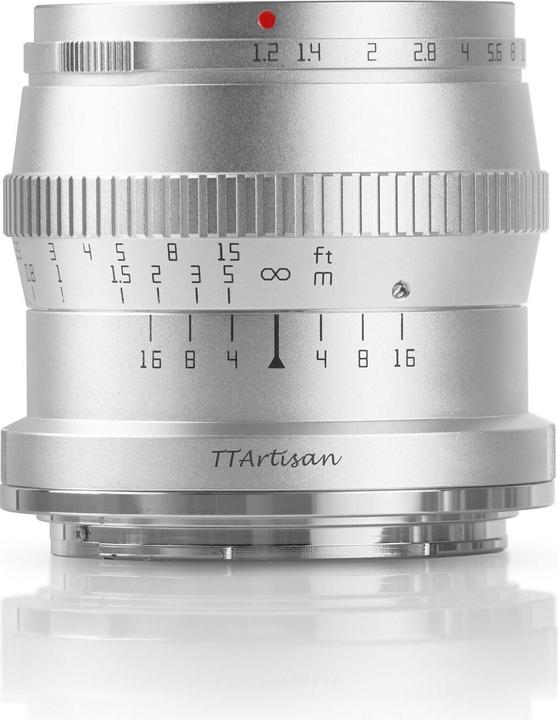 Produktbild TTArtisan Festbrennweite APS-C 50 mm f1.2 – MFT (Micro Four Thirds, APS-C / DX)