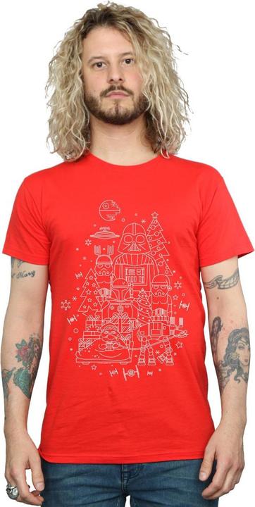 Produktbild Star Wars Empire Christmas TShirt (S)