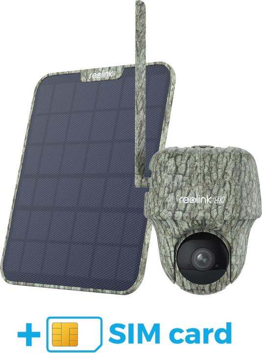 Produktbild Reolink Go G450 4G PT Wildkamera + Solar & Sim