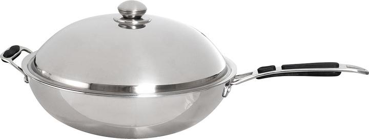 Produktbild Gastro Hero Edelstahl Wokpfanne (36 cm, Wok Pfanne, Edelstahl)