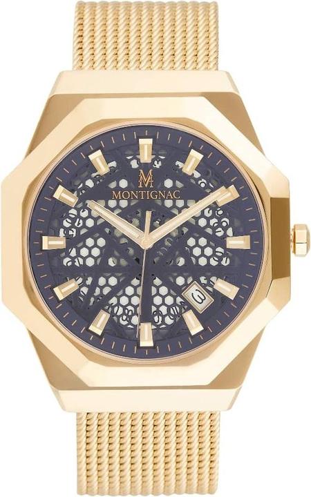 Montignac Automatische Uhr Octagon (Analoguhr, 42 mm)