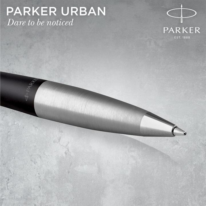 Immagine prodotto Parker Biros TWIST URBAN Muted C.C. M (Nero, Argento, 1 x)