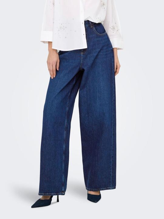 Actual product image Only ONLPAULINA Hohe Taille Baggy Fit Jeans Jeans mit weitem Bein (W31/L34)