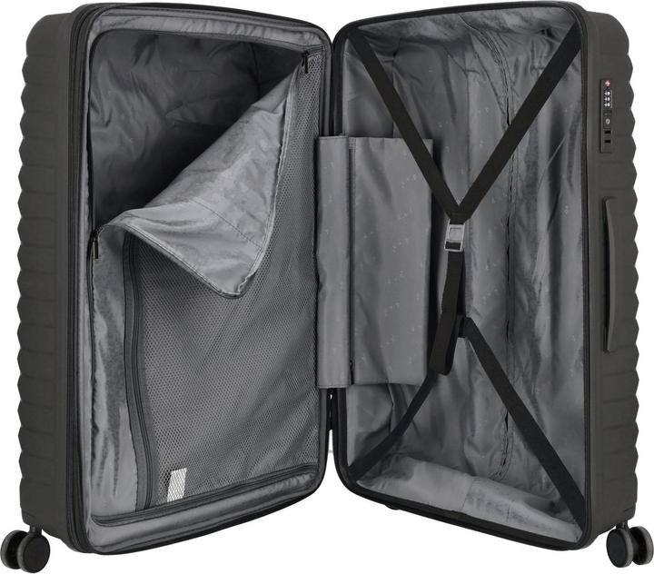 Image du produit D&N Travel Line 4500 4 roues Trolley L 75 cm avec soufflet extensible (100 l, L (90 - 115l))