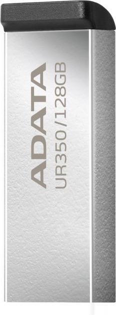 Actual product image Adata Pendrive UR350 USB3.2 Gen1 Metal black (128 GB, USB-A)