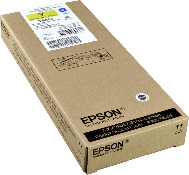 Actual product image Epson WF-C5xxx Catridge (Y)