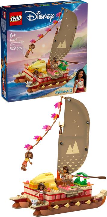 Image du produit LEGO Vaianas Abenteuerfloss (43270, LEGO Disney)