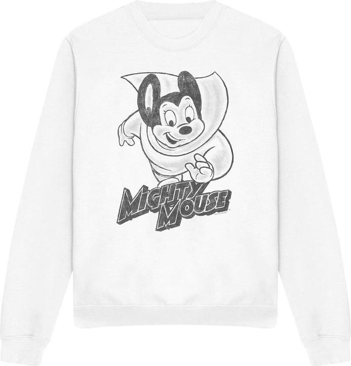 Actual product image Fruit of the Loom Unisex Adult Mighty Sketch Sweatshirt (XXL)