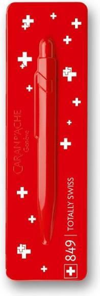 Immagine prodotto Caran d'Ache 849 Totally Swiss mit Etui (Bianco, Rosso, 1 x)