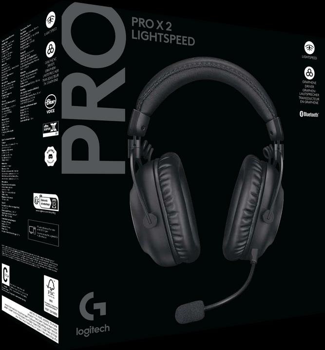 Image du produit Logitech G Pro X 2 Lightspeed (Sans fil, Filaire)
